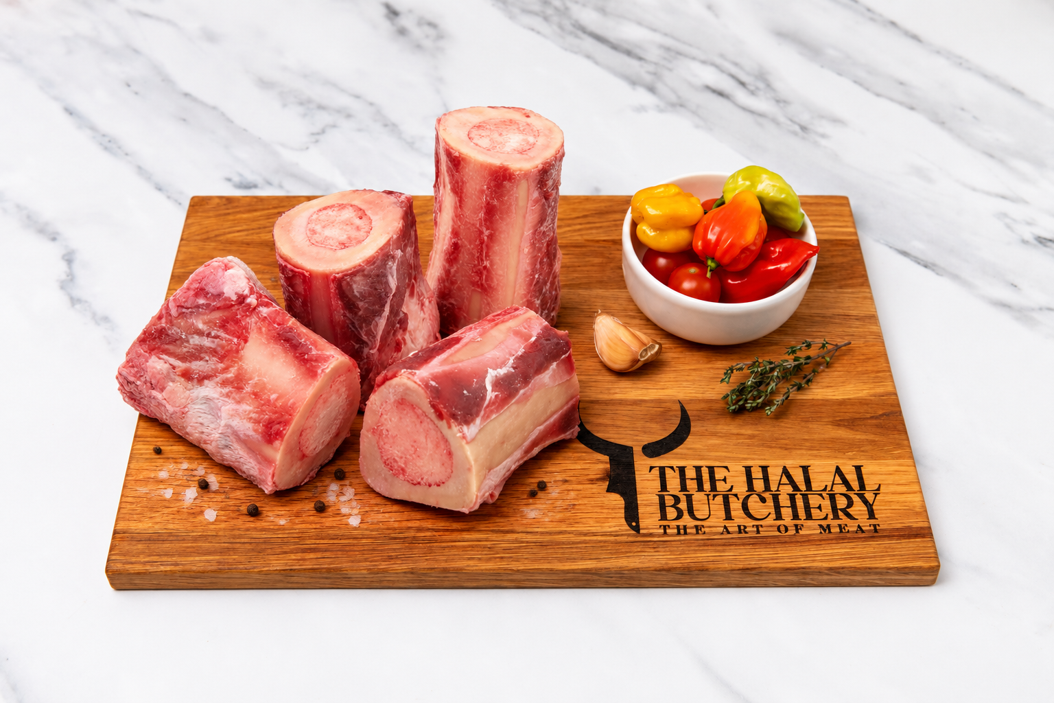 Beef Bones with Marrow (1kg)